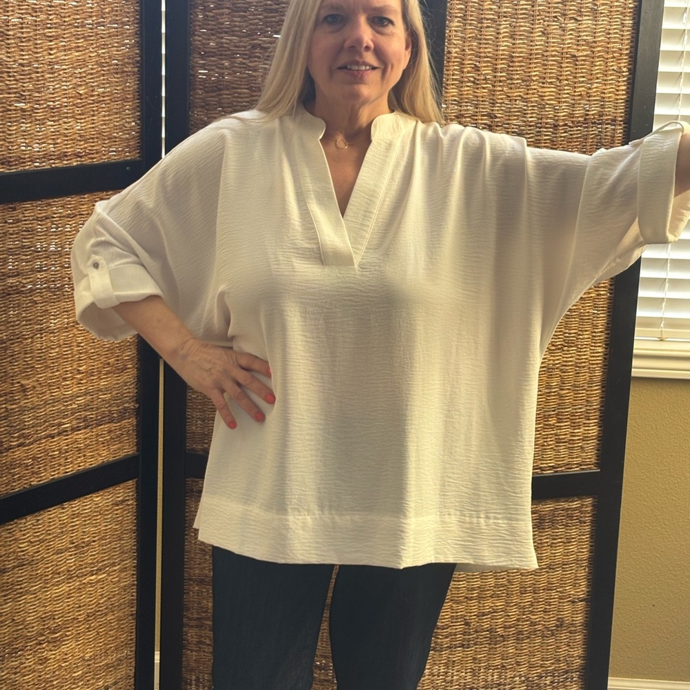 Elegant White Women's Calvin Klein Top